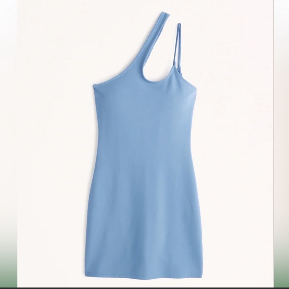 NWT Abercrombie One Shoulder Mini Dress - TALL